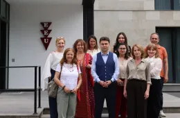 Visit of the Delegation from Panteion University of Social and Political Sciences (Greece) to East European University News - Grigol Robakize University (GRUNI)